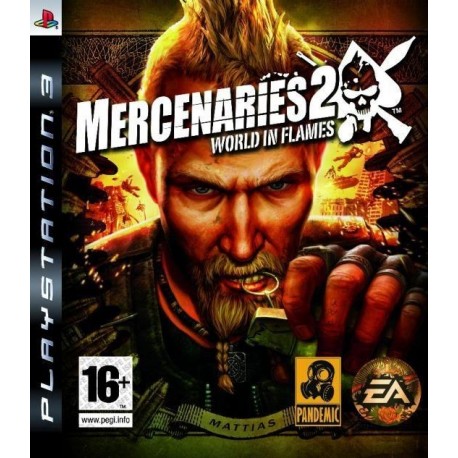 Mercenaries 2 World in Flames PS3 używana ENG
