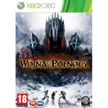Władca Pierścieni Wojna na Północy X360 używana PL