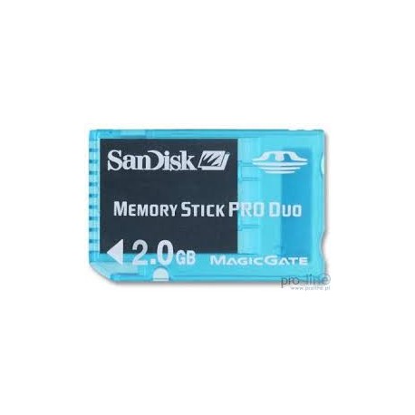Karta pamięci PSP Memory Stick Pro Duo 2GB używana