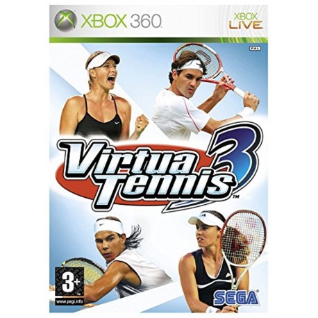 Virtua Tennis 3 X360 używana ENG