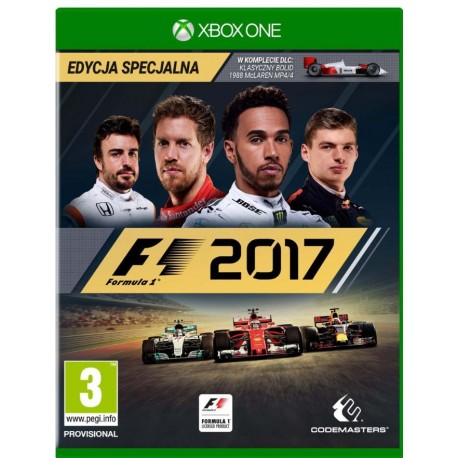F1 2017 XONE używana ENG