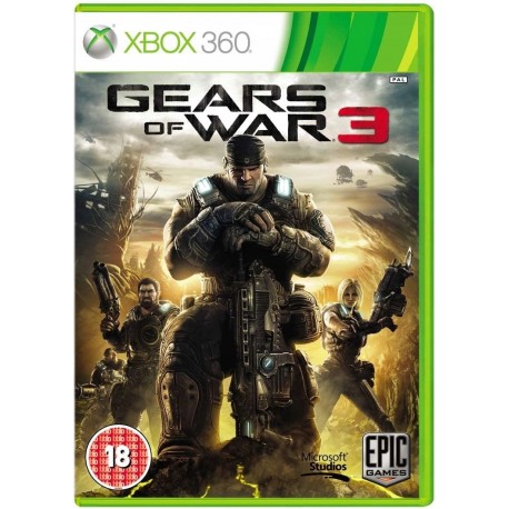 Gears of War 3 X360 używana PL