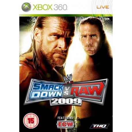 SmackDown vs Raw 2009 X360 używana ENG
