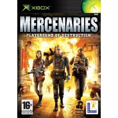 Mercenaries Playground of Destruction XBOX Classic używana ENG