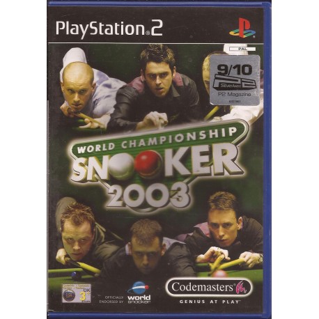 World Championship Snooker 2003 PS2 używana ENG