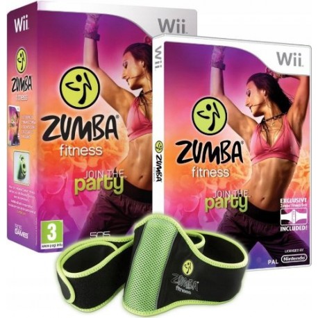 Zumba Fitness + pas Wii używana ENG