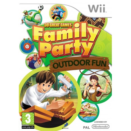 Family Party Outdoor Fun Wii używana ENG