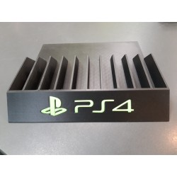 Stojak na gry PS4 czarny