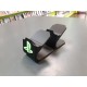 Stojak na dwa pady PS4/PS5 czarny