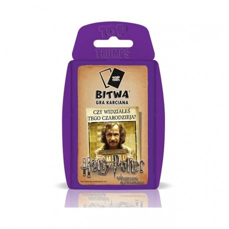 Gra karciana Top Trumps Harry Potter i Więzień Azkabanu używana