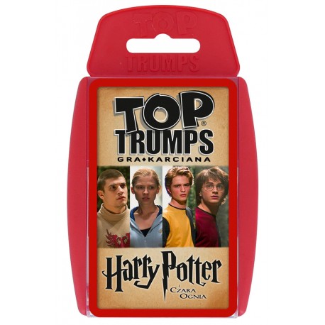 Gra karciana Top Trumps Harry Potter i Czara Ognia używana