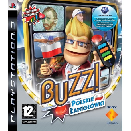 Buzz! Polskie Łamigłówki PS3 używana PL