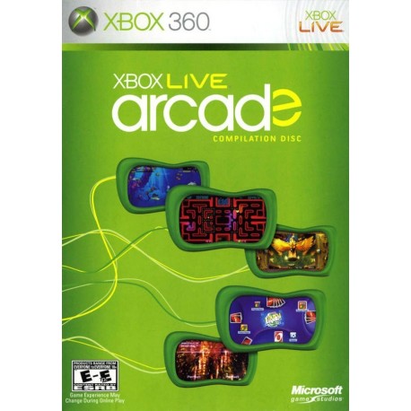 XBOX Live Arcade X360 używana ENG