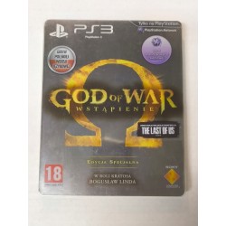 God of War Wstąpienie Edycja Specjalna + Steelbook PS3 używana PL