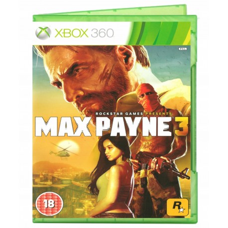 Max Payne 3 X360 używana ENG