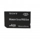 Karta pamięci PSP Sony Memory Stick Pro Duo 4GB używana