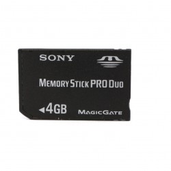 Karta pamięci PSP Sony Memory Stick Pro Duo 4GB używana