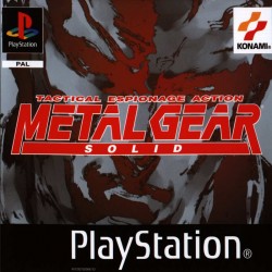 Metal Gear Solid PS1 używana ENG