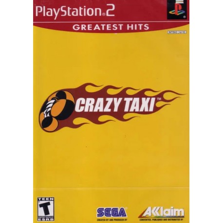 Crazy Taxi PS2 używana ENG