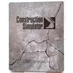 Construction Simulator + Steelbook PS4 używana PL