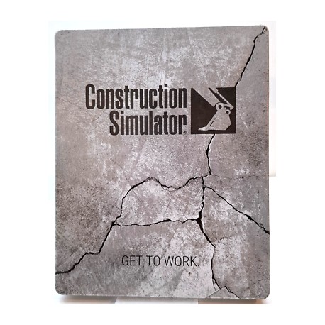Construction Simulator + Steelbook PS4 używana PL