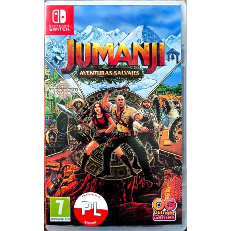 Jumanji Dzika Przygoda SWITCH używana PL