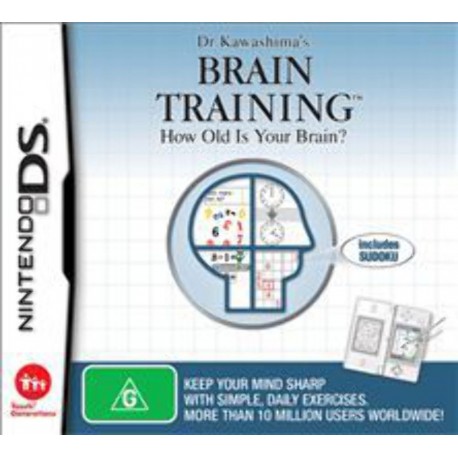 Dr Kawashima's Brain Training How Old Is Your Brain NDS używana ENG