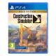 Construction Simulator Gold Edition PS4 używana PL