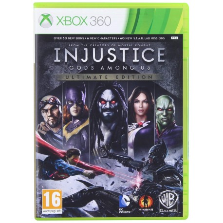 Injustice Gods Among Us Ultimate Edition X360 używana PL