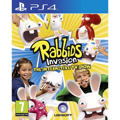 Rabbids Invasion Interaktywny Program TV PS4 używana PL