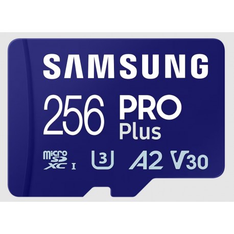 Karta pamięci Samsung Pro Plus 256GB microSDXC UHS-I A2 V30 MB-MD256KA używana