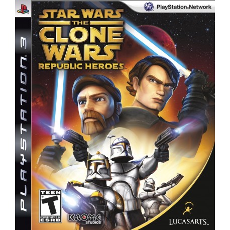 Star Wars The Clone Wars Republic Heros PS3 używana ENG