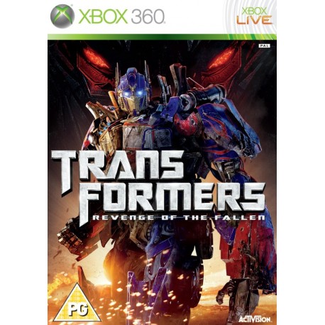 Transformers Revenge of the Fallen X360 używana ENG