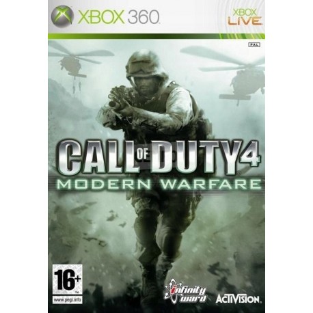 Call of Duty 4 Modern Warfare X360 używana ENG