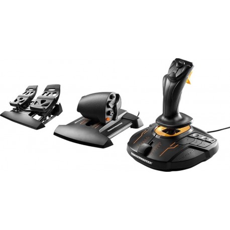 Zestaw przewodowy Thrustmaster T.16000M FCS FLight Pack PC używana