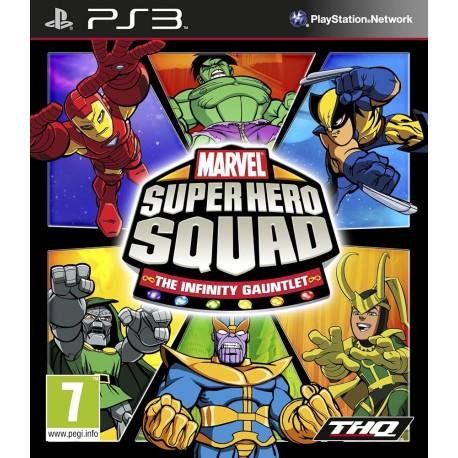 Marvel Super Hero Squad The Infinity Gauntlet PS3 używana ENG