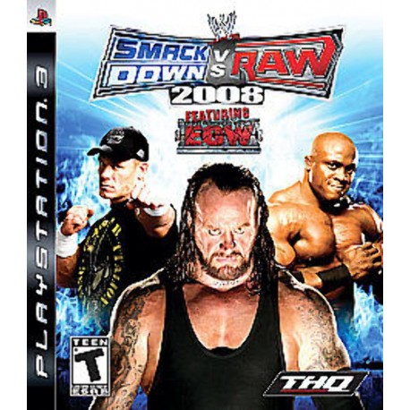 WWE SmackDown vs Raw 2008 PS3 używana ENG