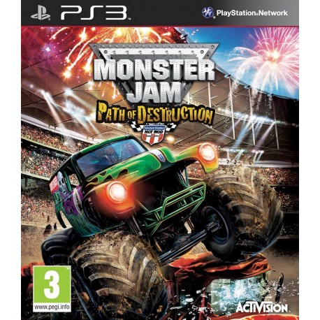 Monster Jam Path of Destruction PS3 używana ENG