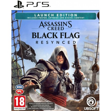 Assassin's Creed Black Flag Resynced Launch Edition PS5 używana PL