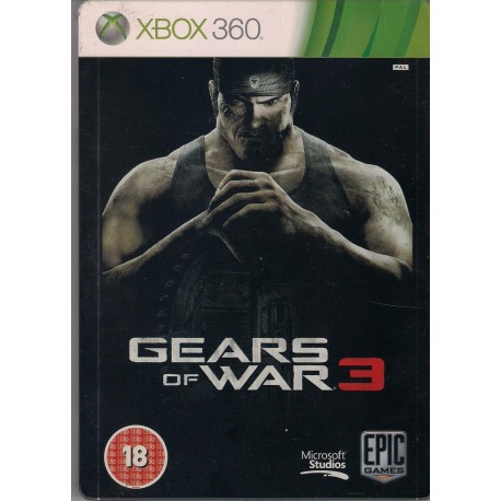 Gears of War 3 Steelbook X360 używana ENG