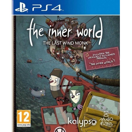 The Inner World The Last Wind Monk PS4 używana ENG