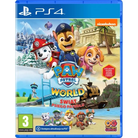 Paw Patrol World Świat Psiego Patrolu PS4 używana PL
