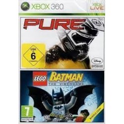 Pure + LEGO Batman The Videogame X360 używana ENG