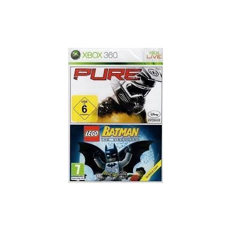 Pure + LEGO Batman The Videogame X360 używana ENG