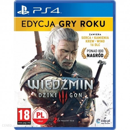 Wiedźmin 3 Dziki Gon GOTY PS4 używana PL