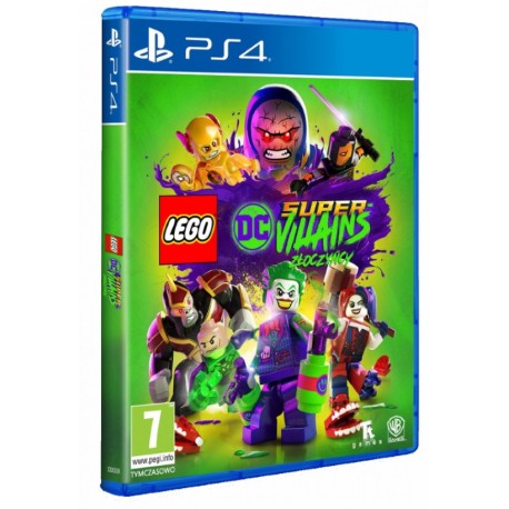 Lego DC Super Złoczyńcy PS4 używana PL