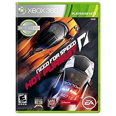 Need for Speed Hot Pursuit X360 używana ENG