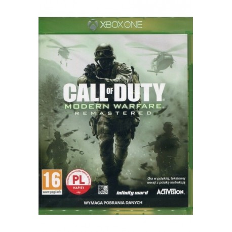 Call of Duty Modern Warfare Remastered XONE używana PL