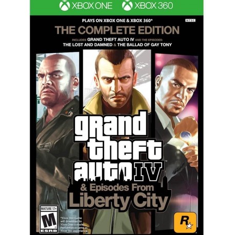 Grand Theft Auto IV & Episodes From Liberty City Complete Edition XONE używana ENG