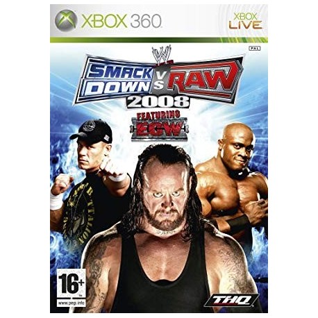 WWE SmackDown vs Raw 2008 X360 używana ENG
